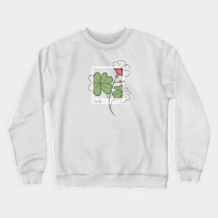 Lucky Clover Crewneck Sweatshirt